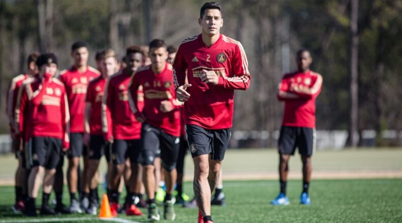 Atlanta United's Franco Escobar . (Atlanta United)