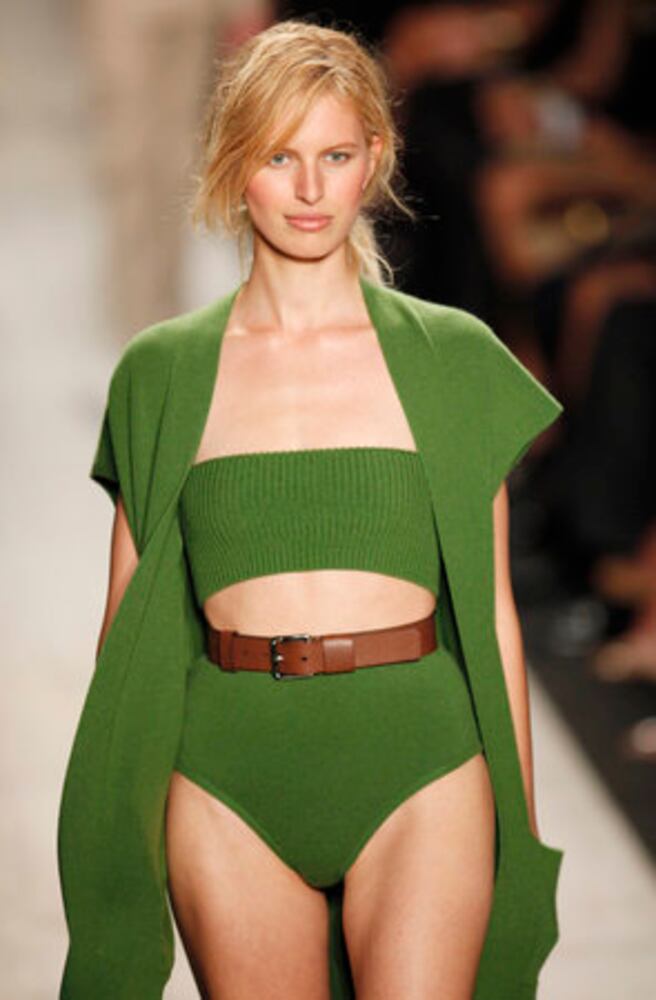 Michael Kors' flirty fashions for Spring 2011
