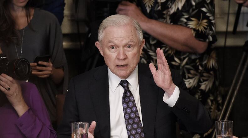 U.S. Attorney General Jeff Sessions’ Department of Justice filed papers indicating it will not defend the Affordable Care Act against a lawsuit that Georgia has joined. The lawsuit says the law is unconstitutional. (PHOTO Olivier Douliery/Abaca Press/TNS)