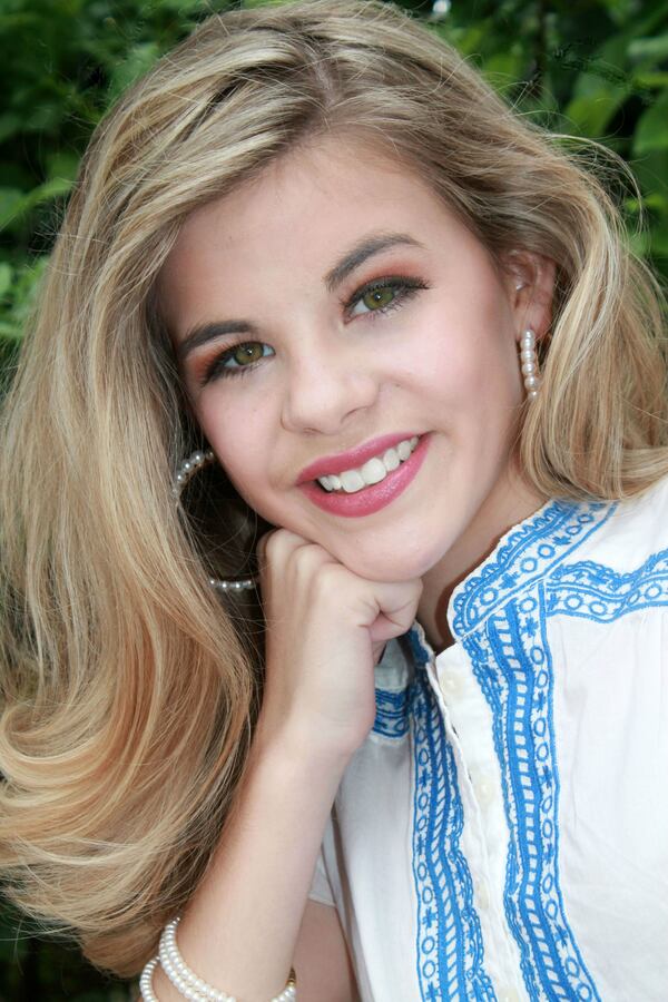 Miss Macon's Outstanding Teen, Mary Wilhemina Hodges