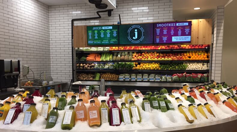 The new juice bar at Whole Foods Market on Ponce. Photo credit: Whole Foods Market - Atlanta.