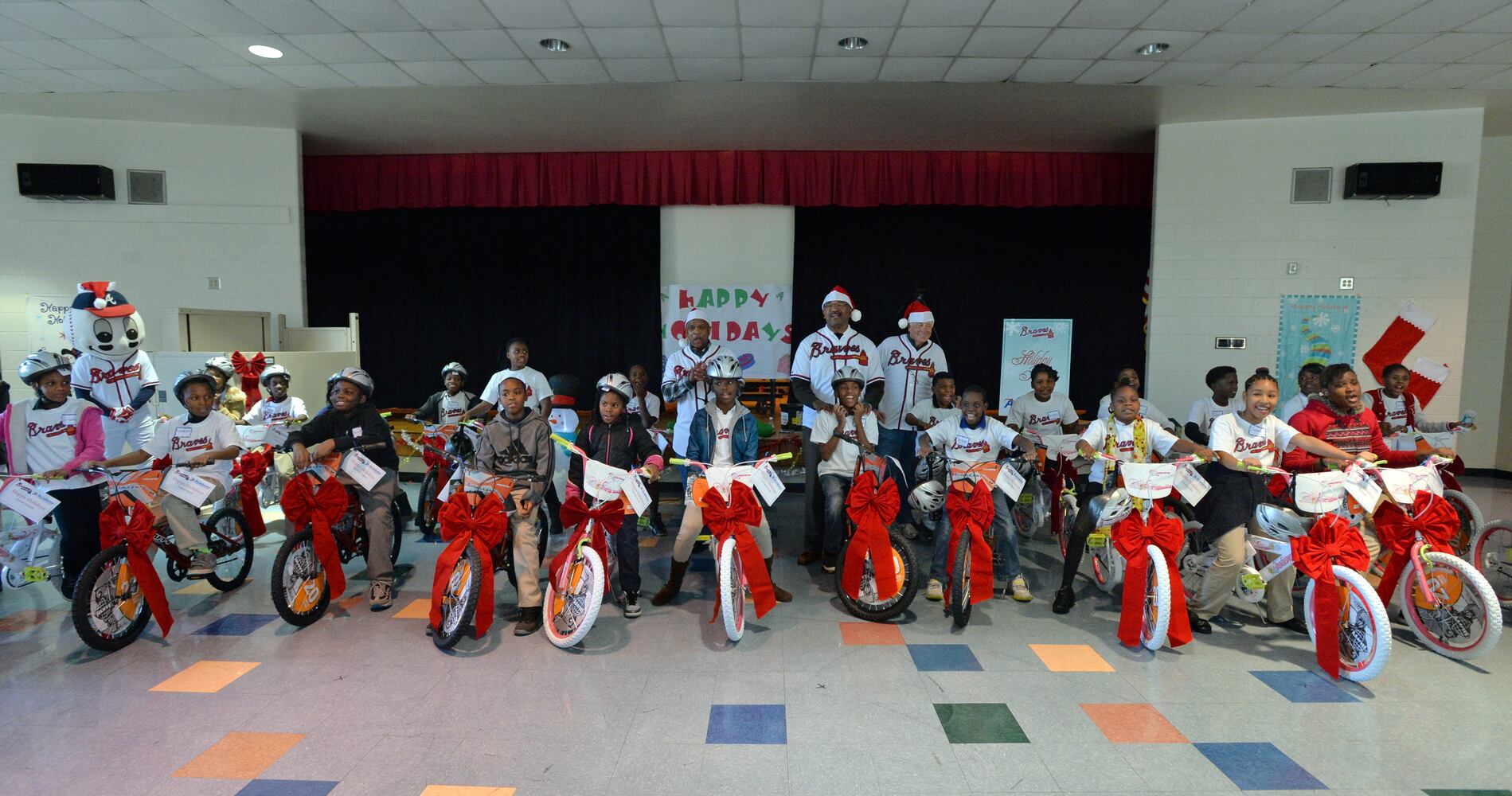 30 Atlanta fifth-graders rewarded with bicycles