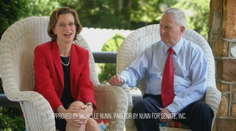 Former Gov. Zell Miller is the state's most prominent ticket-splitter.