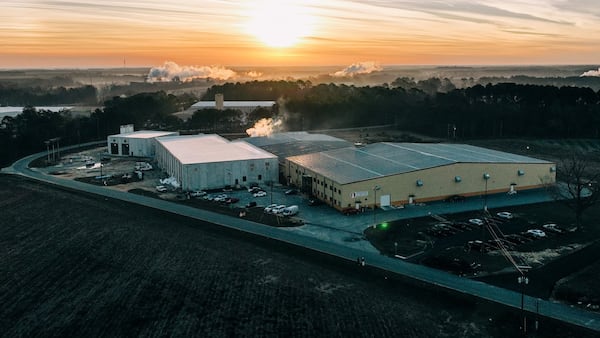 The 150,000-square-foot Mana Nutrition plant in Fitzgerald in South Georgia's Ben Hill County employs about 130 people. (Contributed photo)
