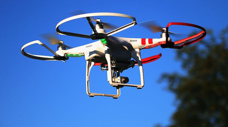 The FBI warns people not to fly drones or aircraft downtown through Monday or face violation of federal law.