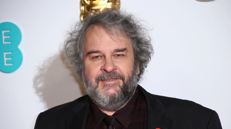 FILE - Peter Jackson poses for photographers at the BAFTA awards in London on Feb. 10, 2019. (Photo by Joel C Ryan/Invision/AP, File)