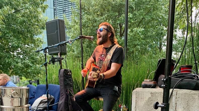 Davin McCoy performs weekly at Bazati.
Photo: Courtesy of Grady McGill