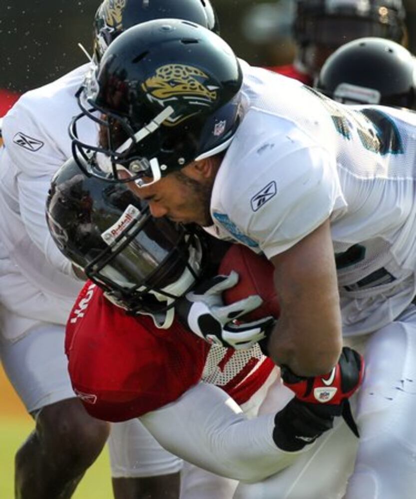 Atlanta Falcons, Jacksonville Jaguars combined practice