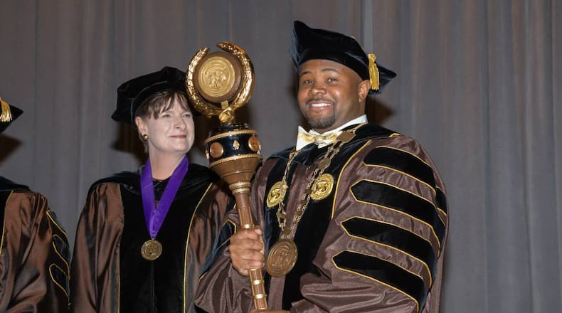 At the age of 39, Dwaun Warmack is one of the youngest presidents of any four year institution in the country. He was installed as the 19th president, of Harris-Stowe State University in April.