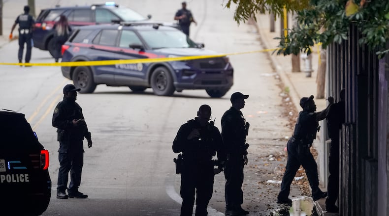 Atlanta police are investigating a fatal shooting on Glenn Street on Tuesday.