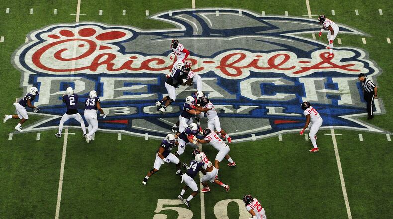 The Peach Bowl has been an Atlanta fixture since 1968.