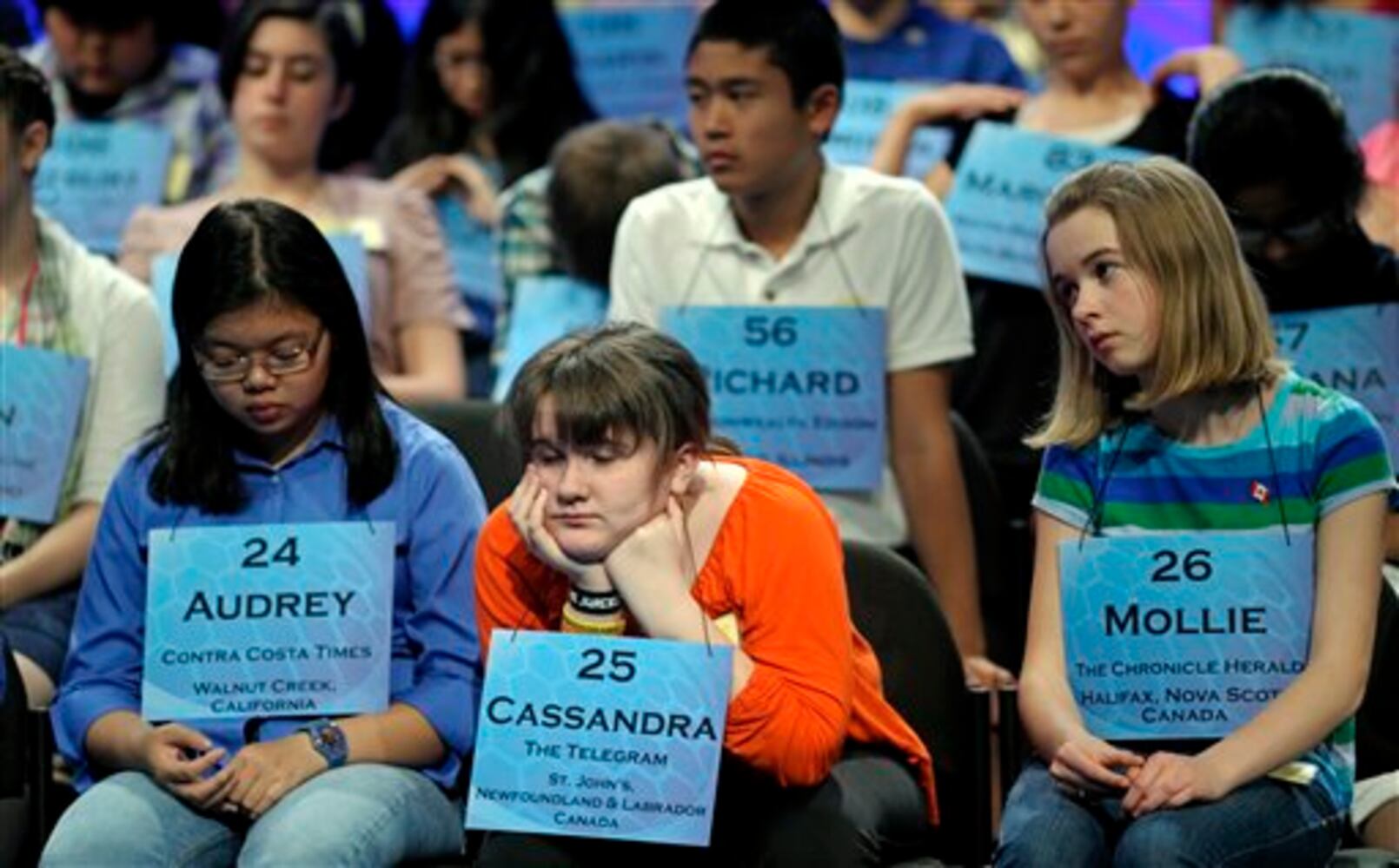 IMAGES: Wide range of emotions at National Spelling Bee