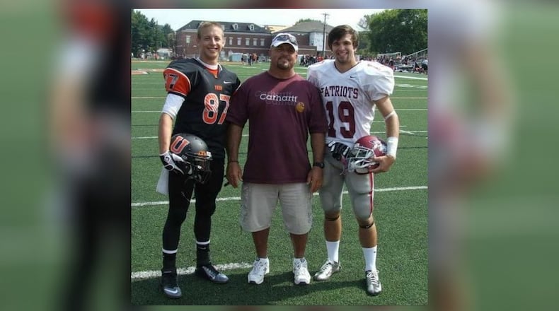 The Dawson County School System described Dawson County High School soccer coach Gerard “Jed” Lacey, center, as “a great teacher, coach, and overall great man.” (Credit: Channel 2 Action News)
