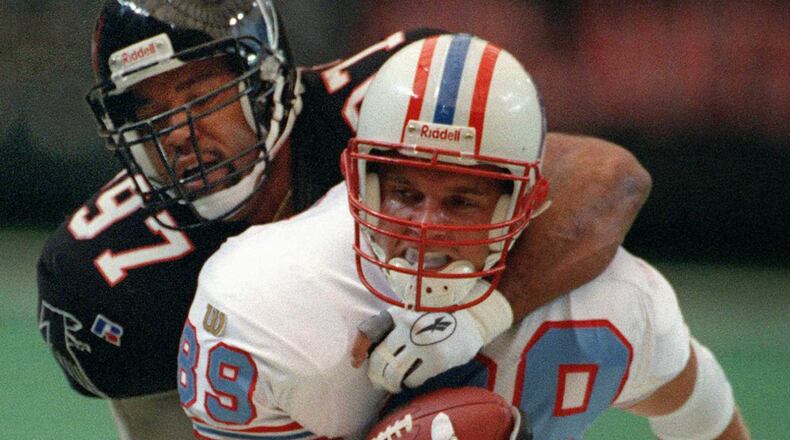 Linebacker Cornelius Bennett in 1996.