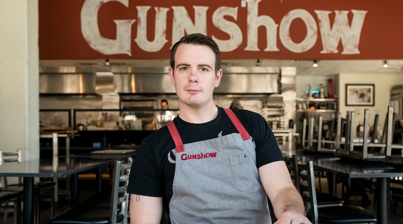Joey Ward, the executive chef at Gunshow in Glenwood Park, is candid about the challenges of working in a restaurant kitchen and staying fit. CONTRIBUTED BY MIA YAKEL