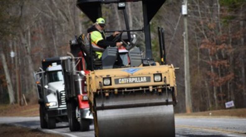 Repaving projects in Peachtree City, Fayetteville, Tyrone and other parts of Fayette County will be funded mostly by grant dollars. AJC file photo