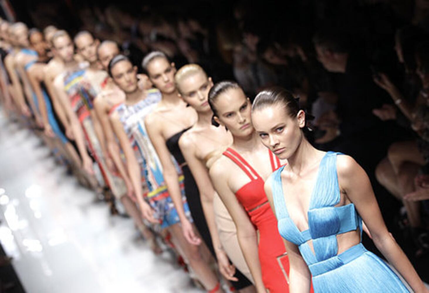 The Versace Spring 2011 collection