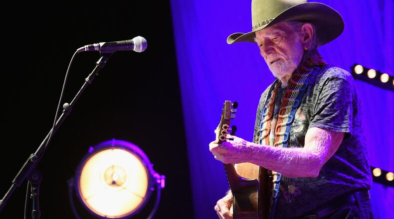 NASHVILLE, TN - MARCH 16: Willie Nelson (pictured) canceled two of five shows in Las Vegas shows due to illness. (Photo by Rick Diamond/Getty Images for Essential Broadcast Media)