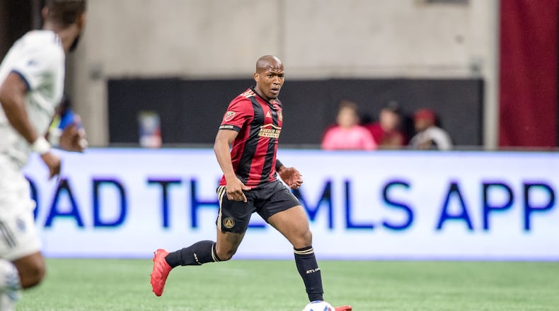 Atlanta United's Darlington Nagbe started for the third consecutive game. (Atlanta United)
