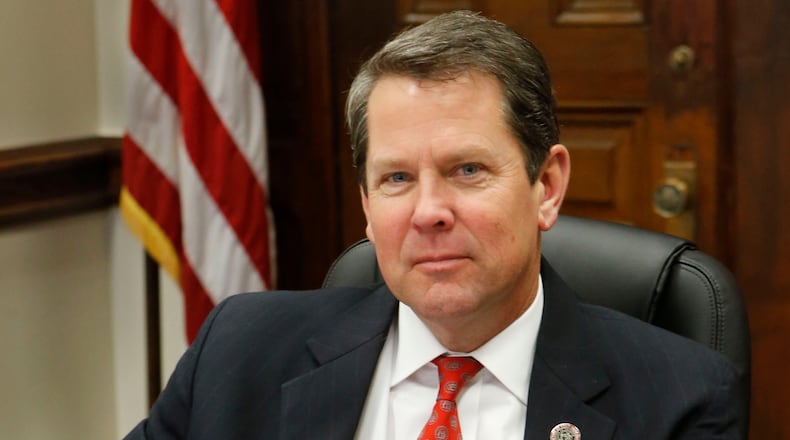 Brian Kemp, from his seat in the governor’s office, will have the strongest voice during the legislative session on issues such as the budget because he sets the revenue estimate that determines how much money lawmakers can spend.