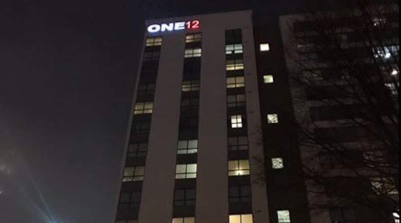 A Georgia State University student was shot Tuesday night. (Credit: Channel 2 Action News)