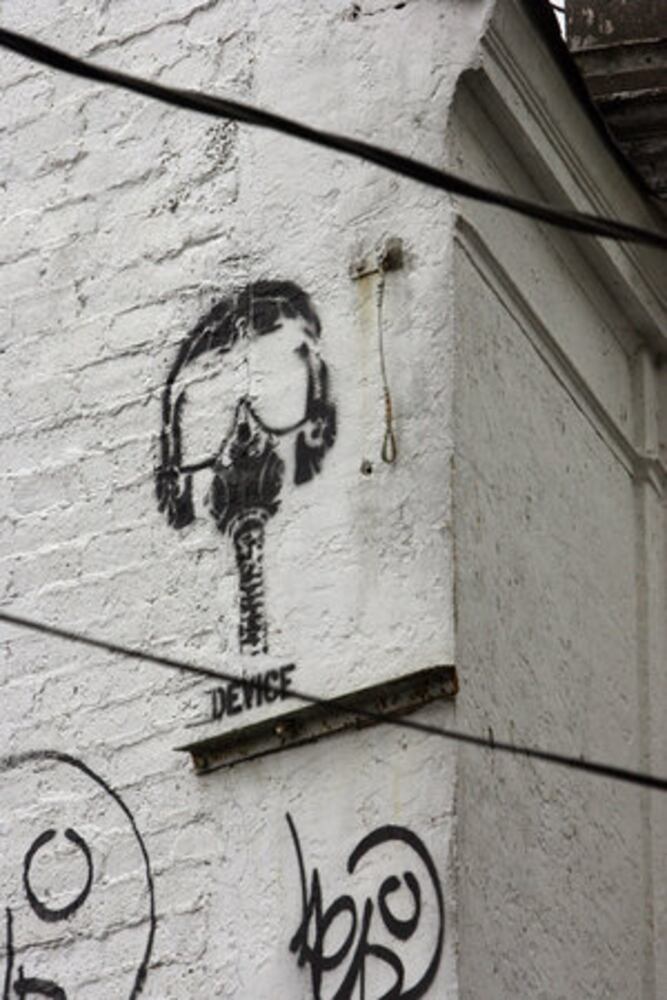 Atlanta's stencil graffiti
