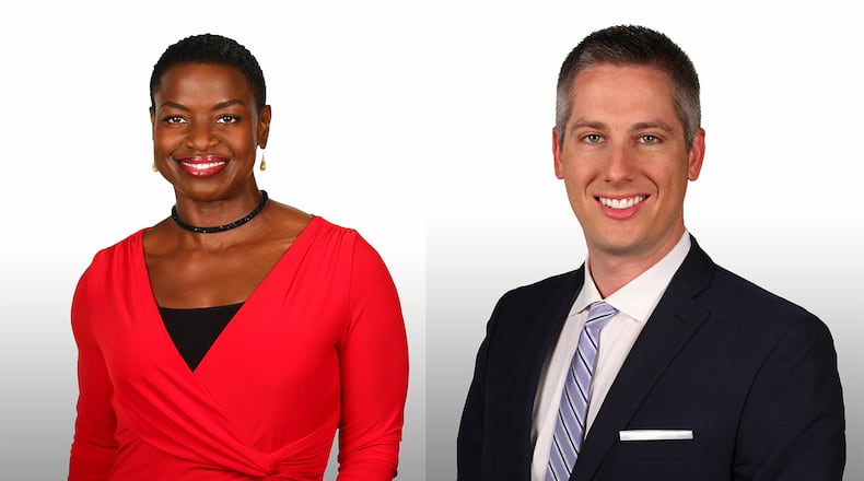 Gloria Neal and Bobby Kaple are the new morning team for CBS46. CREDIT: CBS46