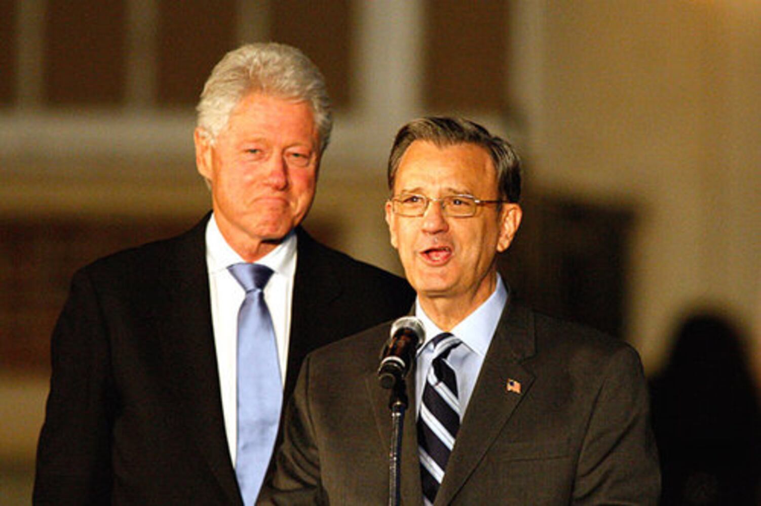 Bill Clinton rallies support for Jim Martin