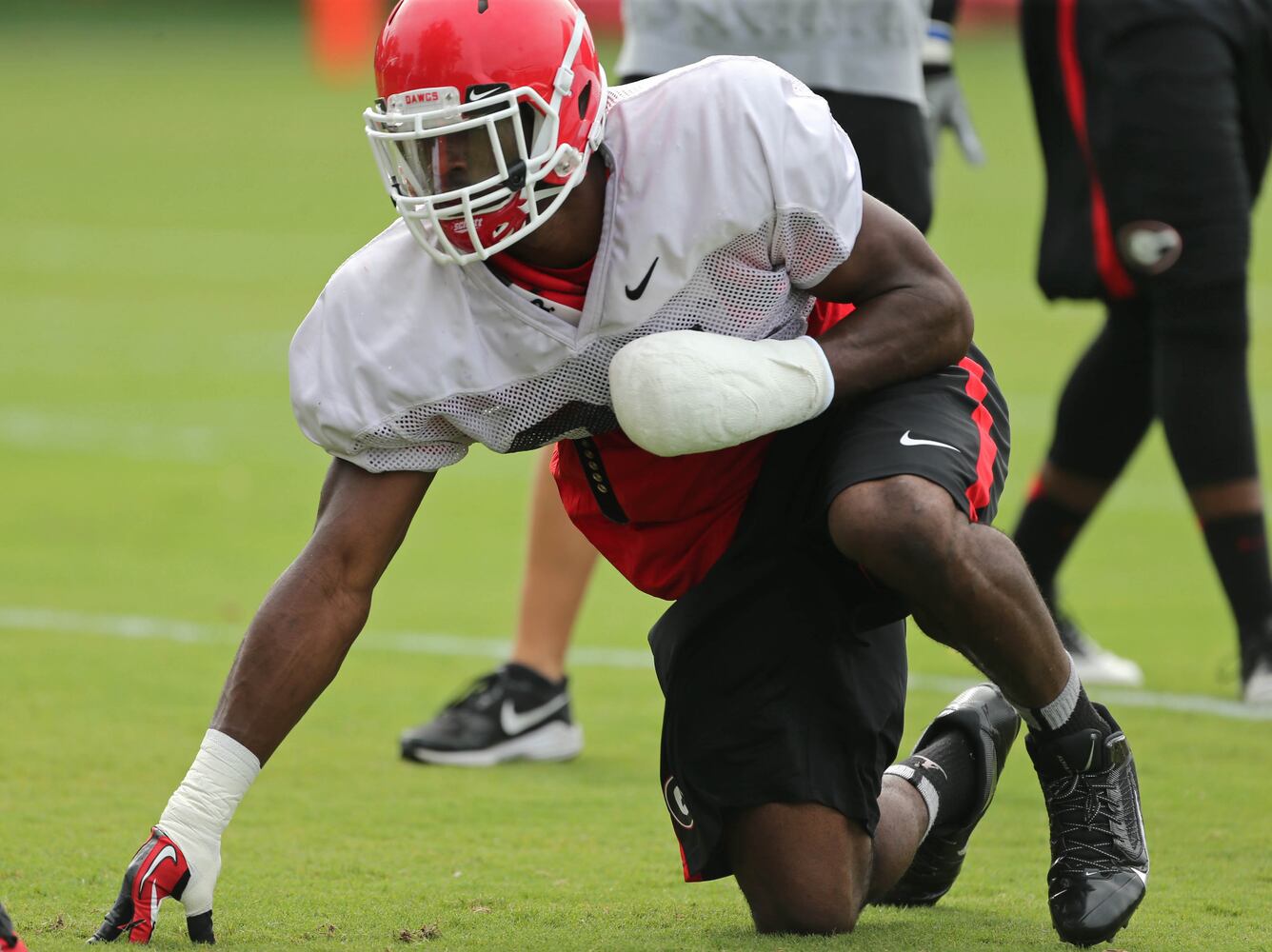 UGA practice, August 15