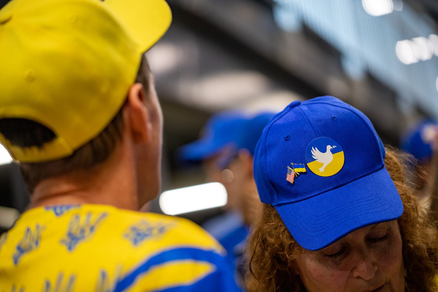 Helping Ukraine supporters attend Braves game for the cause
