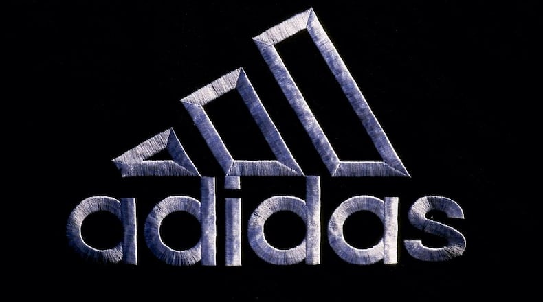 10 Jul 1999:  The Adidas Logo on the New Zealand shirt during the Tri-Nations match against South Africa at Carisbrook Park in Dunedin, New Zealand. The All Blacks won 28-0. \ Mandatory Credit: Nick Wilson /Allsport