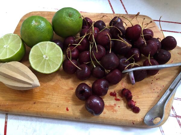 Kitchen Curious – Combine cherries and limes for a frozen treat  
Courtesy of C. W. Cameron