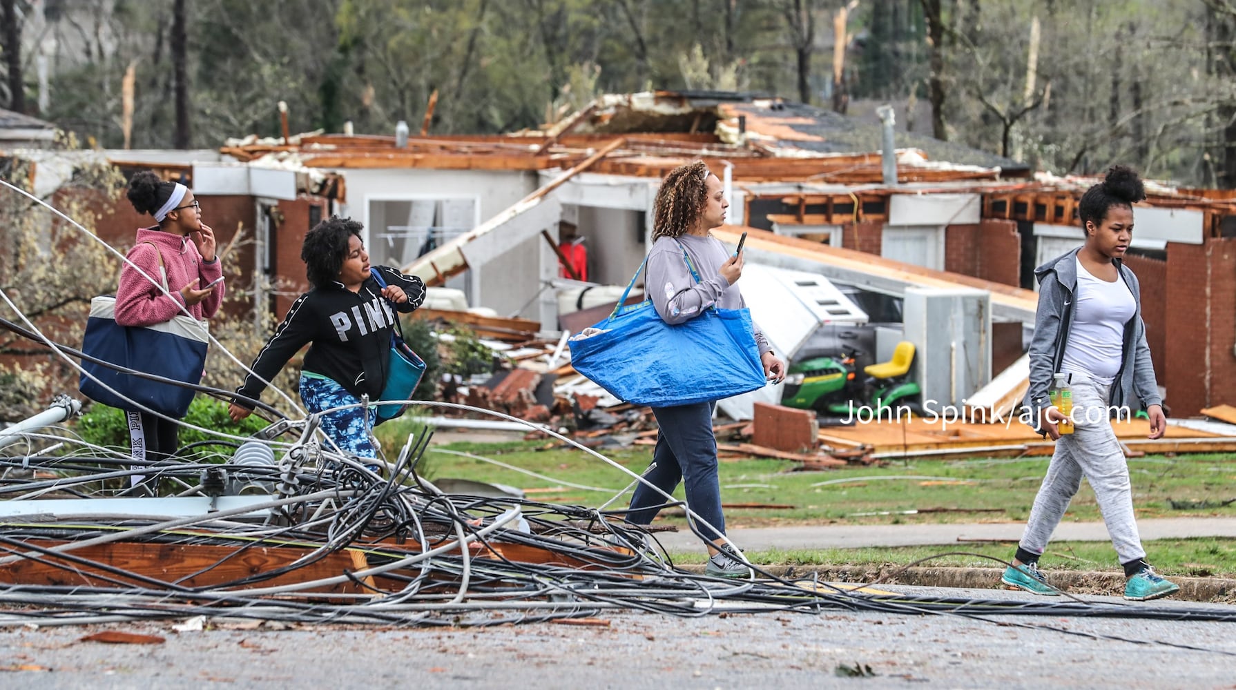 Storm damage in Newnan