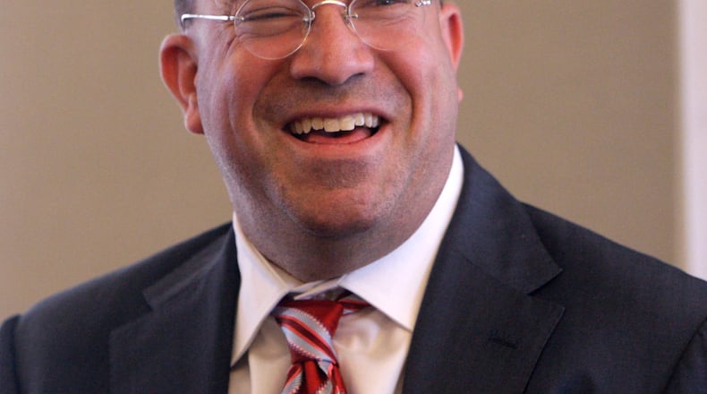 Jeff Zucker spoke to the Atlanta Press Club for a second time in 2017. He first showed up in 2013 a few months after he started there. BOB ANDRES / BANDRES@AJC.COM