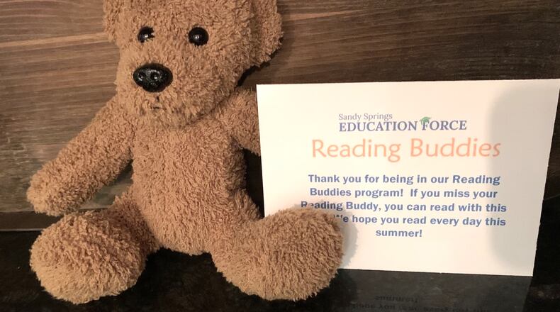 Sandy Springs Education Force is currently conducting a Summer Book Club for students from Dunwoody Springs and Ison Springs Elementary schools. (Courtesy Sandy Springs Education Force)