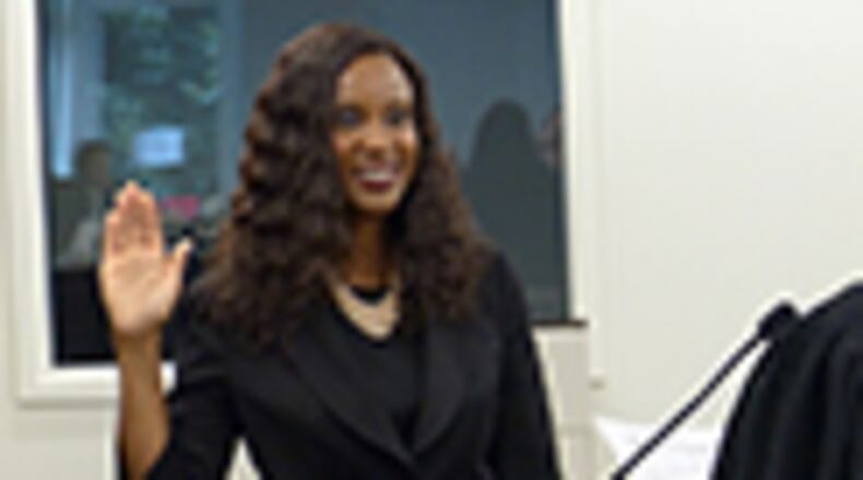 Kimberly Dove is the District 6 replacement for Catherine Maddox, who resigned in May. CONTRIBUTED