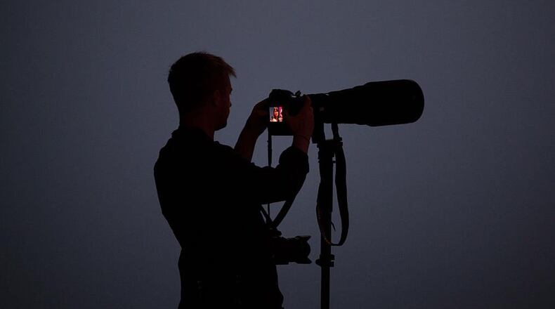 Thieves made off with more than $50,000 in equipment from filmmakers who were visiting Atlanta, police said.