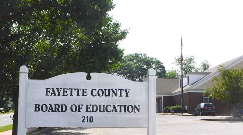 The Fayette County Board of Education building is now officially owned by the city of Fayetteville, which will redevelop the property into a new city hall complex. AJC file photo