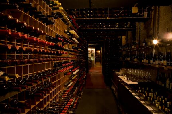 The internationally renowned wine cellar at Bern's Steakhouse in Tampa is home to more than 500,000 bottles. (Courtesy of Bern's Steakhouse)