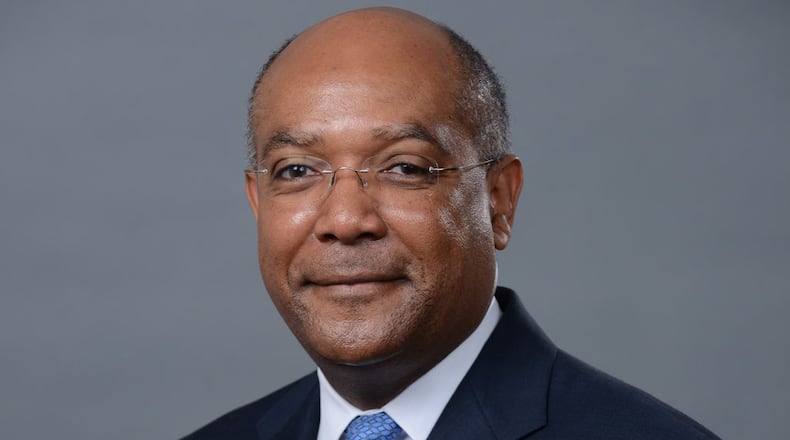 Larry Gray, photographed in the Atlanta office of his firm in April 2013, was to be paid $640,000 a year in fees after Atlantaâs three pensions accepted his recommendation to invest in an a fund he created. Delane Rouse/Rouse Photography Group