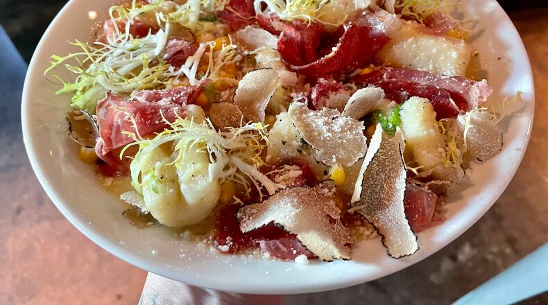 The truffle gnocchi at BoccaLupo features seasonal Southern produce. Angela Hansberger for The Atlanta Journal-Constitution