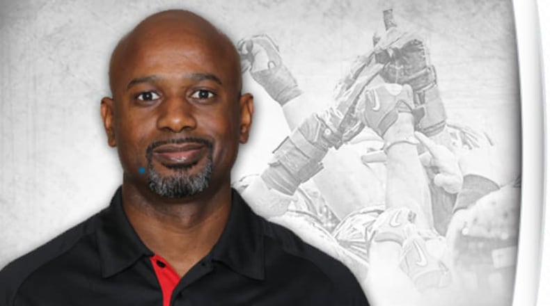 Anthony Robinson is in his 14th season with the Falcons personnel department and his second as the team’s director of college scouting.