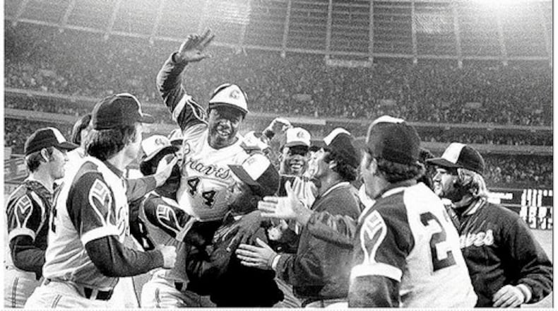 His welcoming committee at home plate included his teammates and his mother Estella. Aaron endured racist hate mail on the way to 715. During the 1973 offseason, the FBI probed death threats against him, and he was given personal protection.