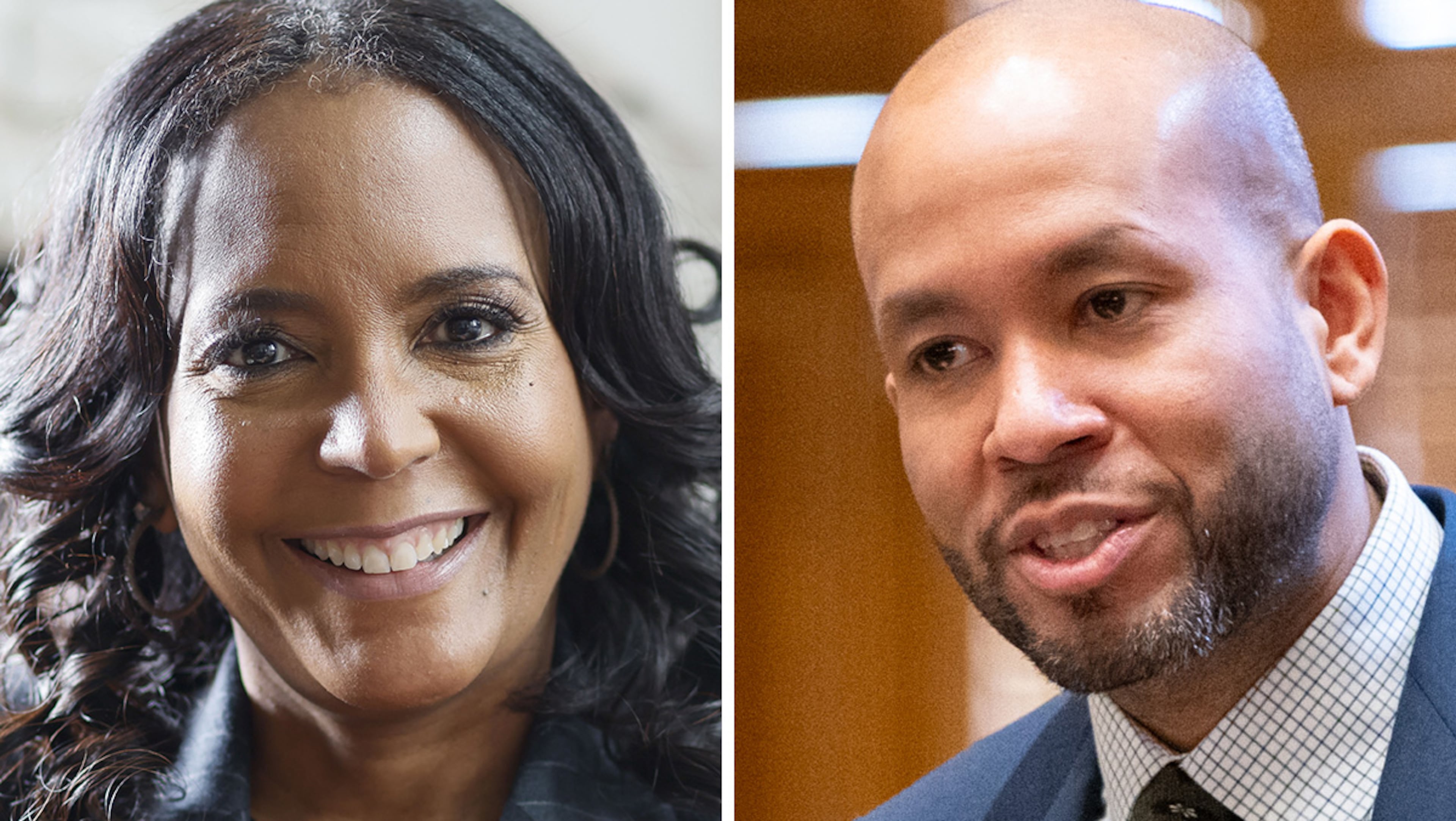 Former Atlanta Mayor Keisha Lance Bottoms and state Sen. Jason Esteves, D-Atlanta, are   among the Democratic candidates advocating for some form of tax cuts. (AJC File)