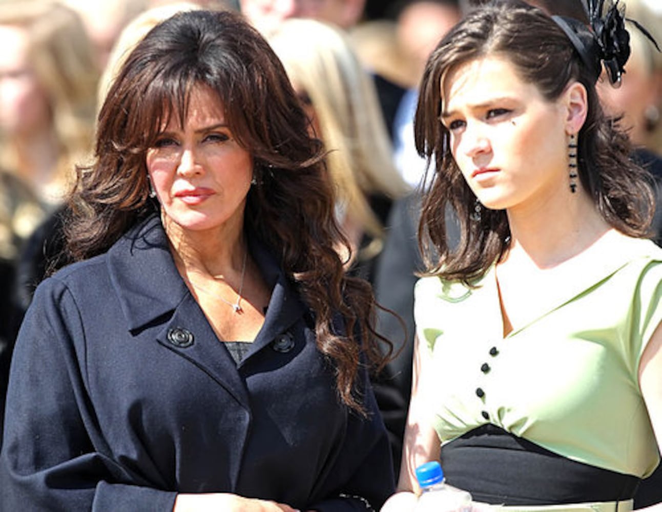 The funeral for Marie Osmond's son