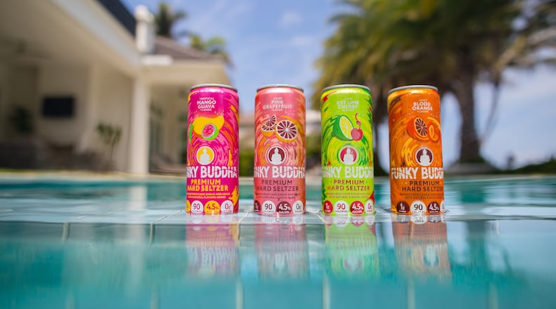 Hard seltzer from Funky Buddha. Courtesy of Funky Buddha
