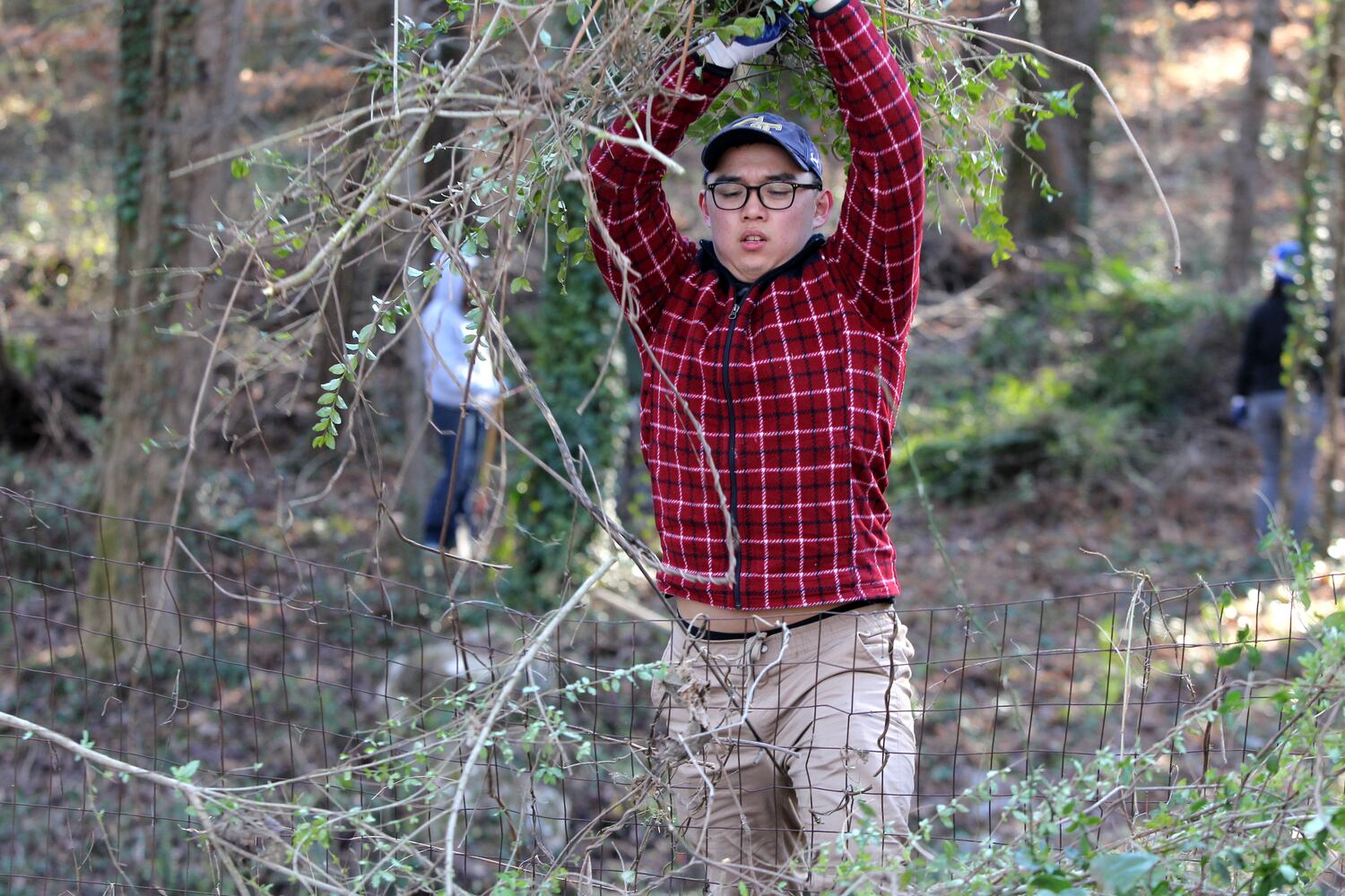 Volunteering on MLK Holiday, Jan. 18, 2016