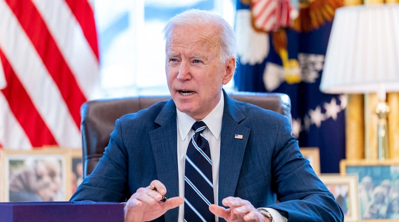 President Joe Biden granted clemency Thursday to 1,538 people, marking what the White House said was the largest single-day clemency announcement from any president in modern history. Those benefiting included 71 individuals who saw their sentences commuted in cases that originated in Georgia. (AP Photo/Andrew Harnik, File)