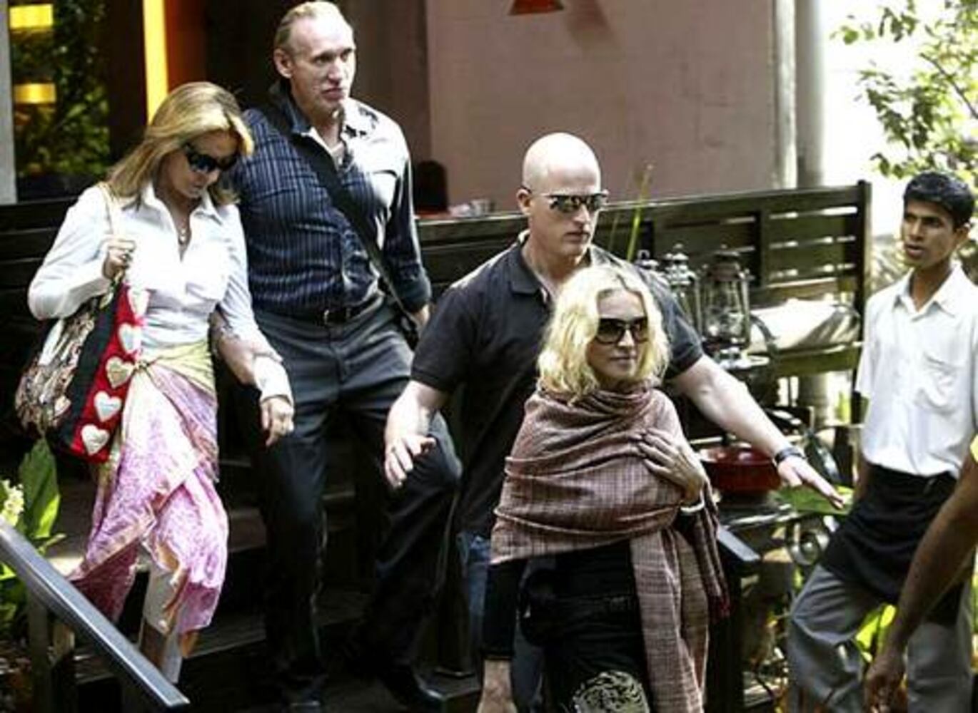 Madonna does India