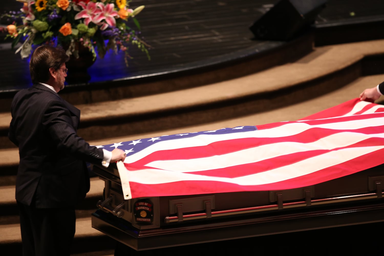Marietta firefighter celebration of life